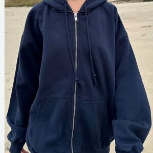 Brandy Melville Dark Blue Hoodie